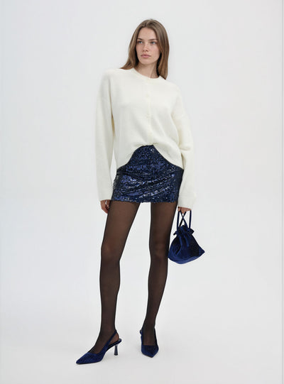 Skort con paillettes