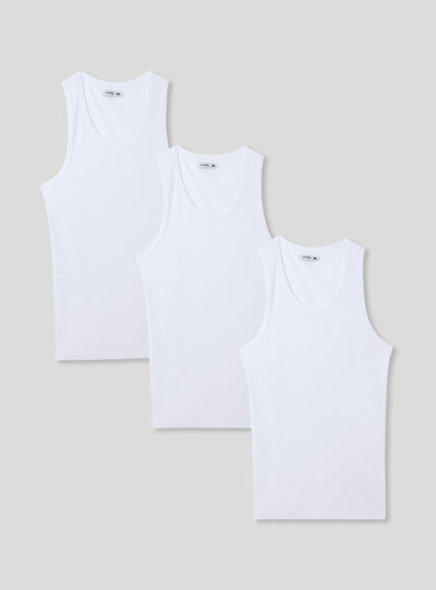 Pack de 3 camisetas sin estampado