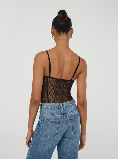 All-over lace body