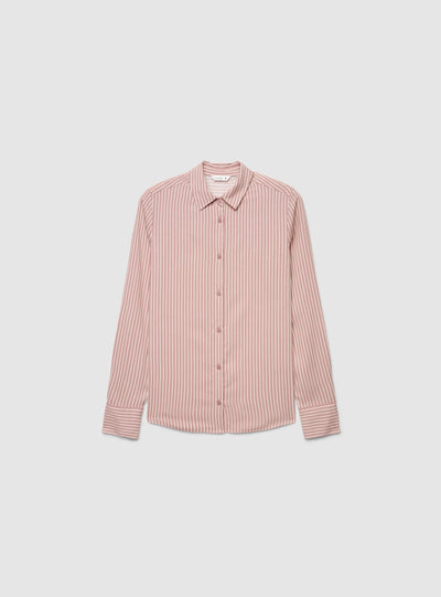 Camicia ampia a righe