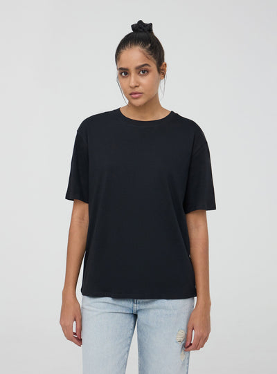 T-shirt oversize basic a tinta unita