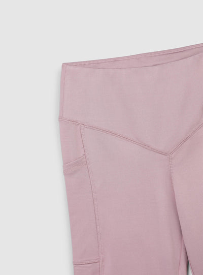 Leggings sportivi corti con tasca