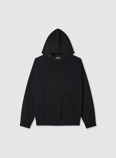 Felpa con cappuccio e vestibilità boxy