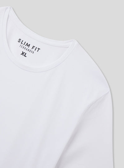 T-shirt slim fit tinta unita
