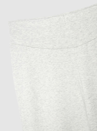Leggings lunghi a zampa tinta unita