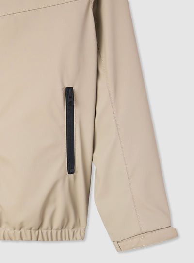 Giacca tecnica con cappuccio e zip