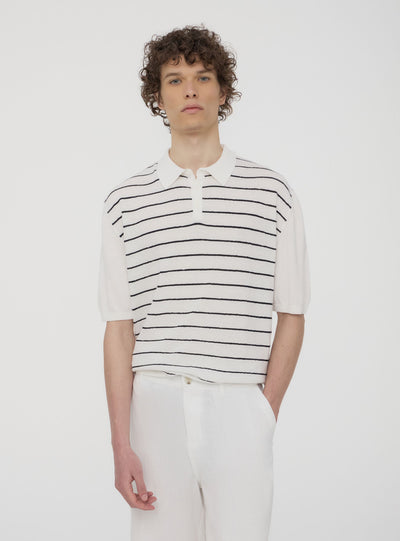 Gestreiftes Poloshirt