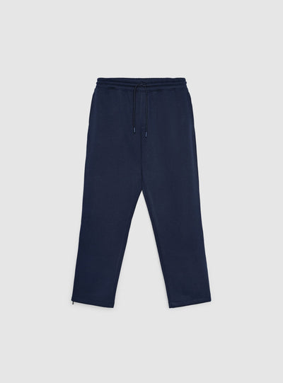Pantaloni tuta relaxed a tinta unita