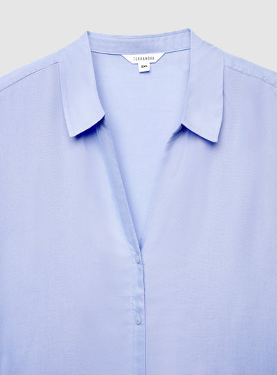 Camicia a tinta unita