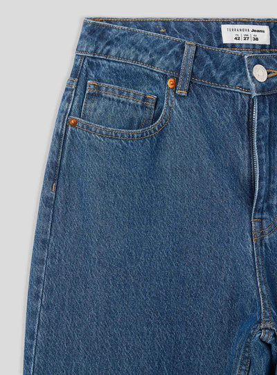 Jeans scuro wide leg