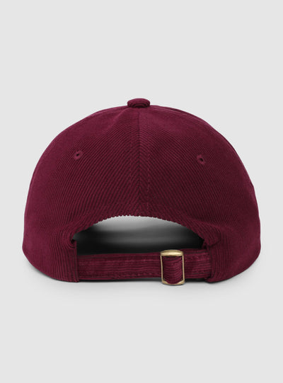 Cappellino baseball effetto velluto tinta unita