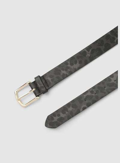 Cintura animalier con fibbia