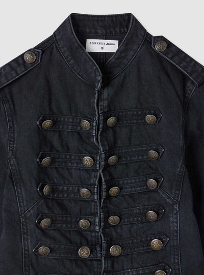 Giacca jeans stile napoleon