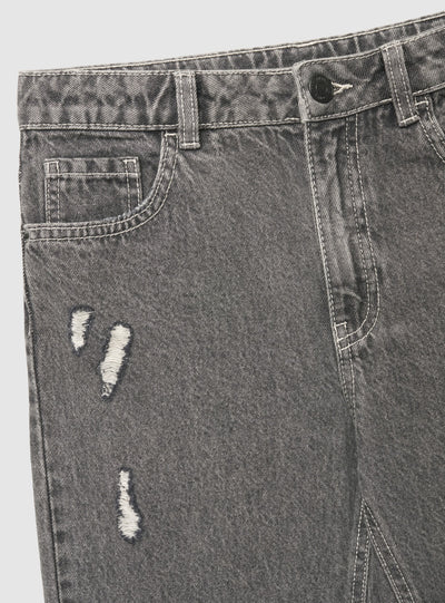 Jeans relaxed con strappi
