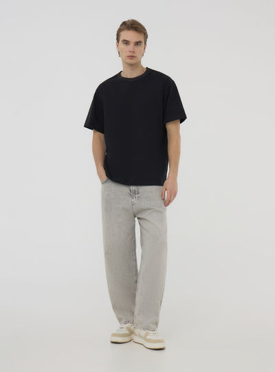 T-shirt pesante tinta unita