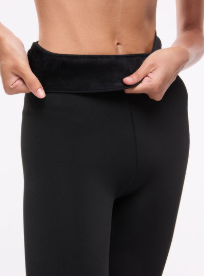 Double-layered nude effect tights