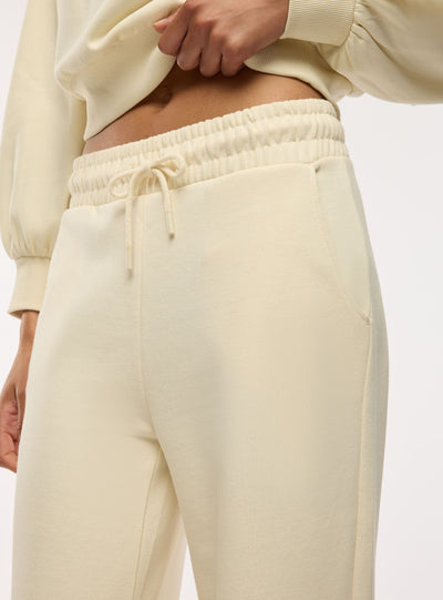 Pantaloni tuta wide leg tinta unita