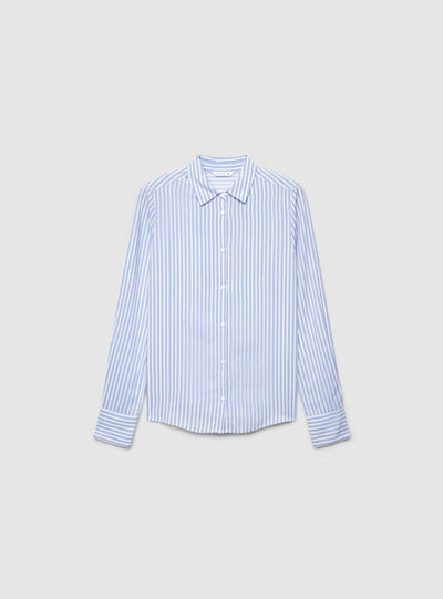 Camicia ampia a righe