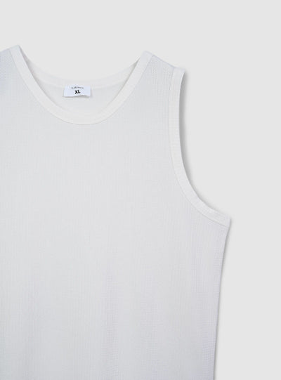 Canotta effetto maglia