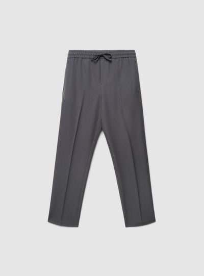 Drawstring waist trousers