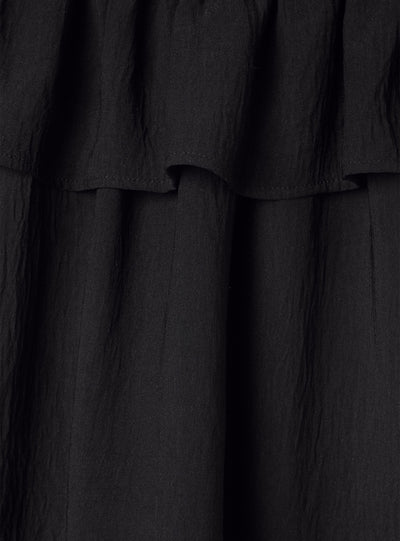 Blusa spalle scoperte con balza