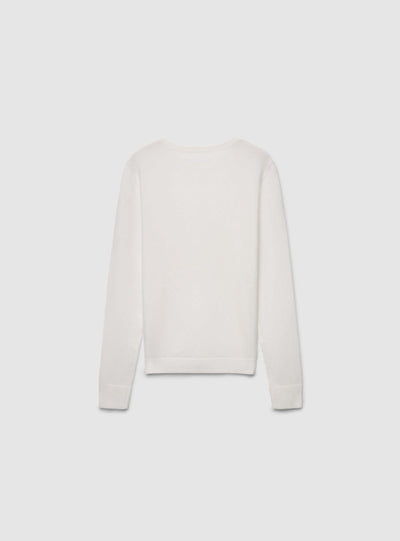 Pull à col en V uni