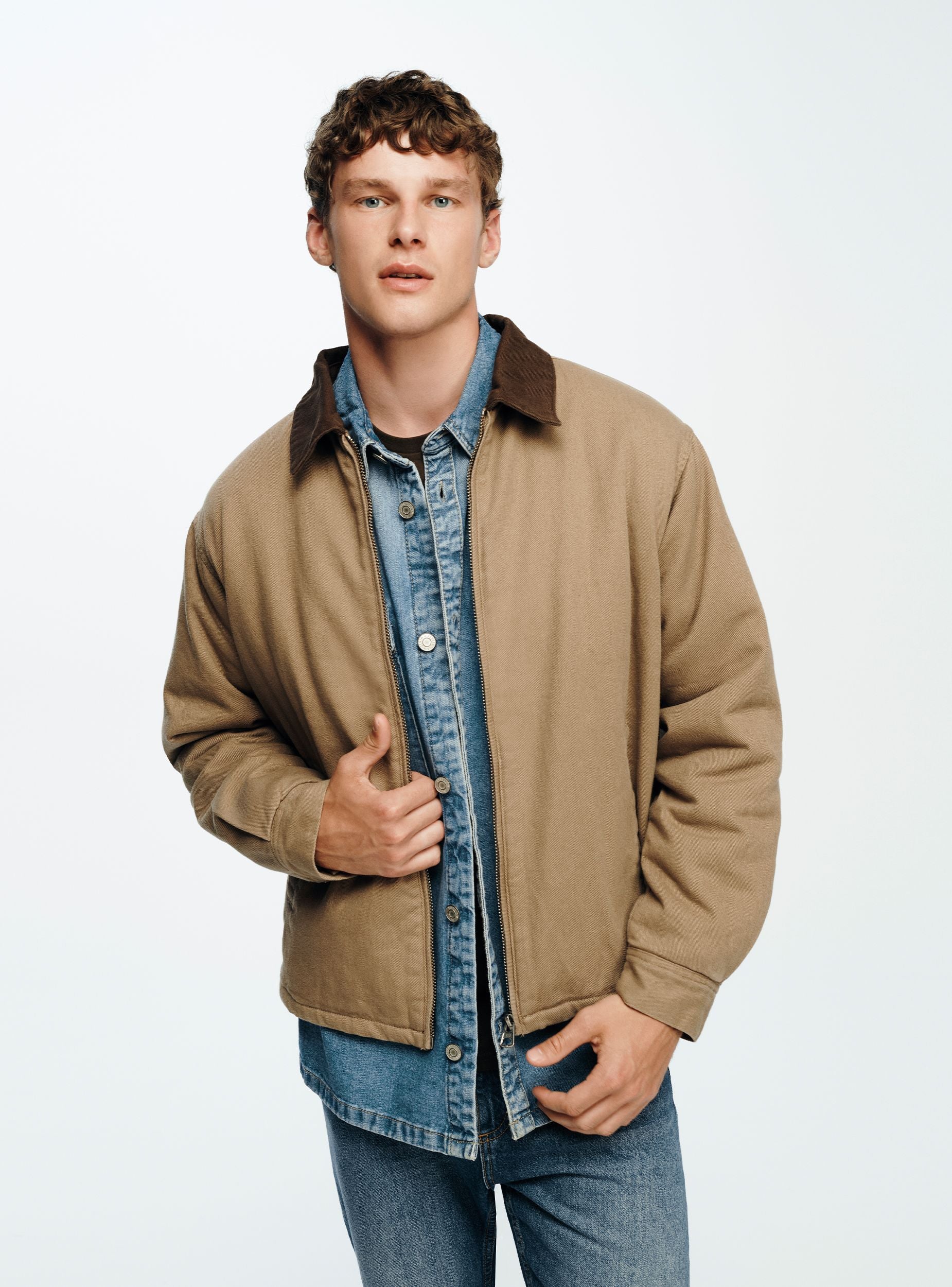 Solid Colour Jacket Outerwear - Terranova