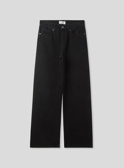 Jeans wide leg cinque tasche