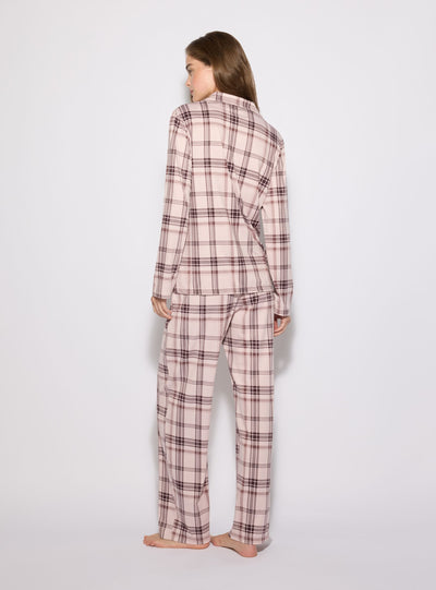Ensemble pyjama à carreaux