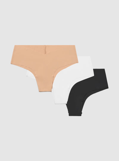 Pack 3 slip culotte a V