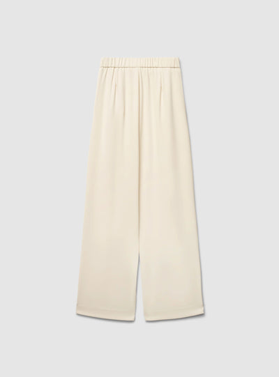 Pantaloni wide leg con pinces
