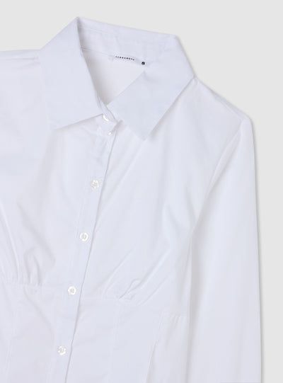 Camicie slim con corpetto