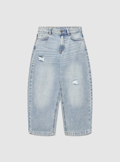 Jeans balloon con strappi