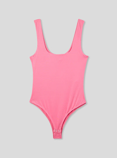 Body con scollo quadrato