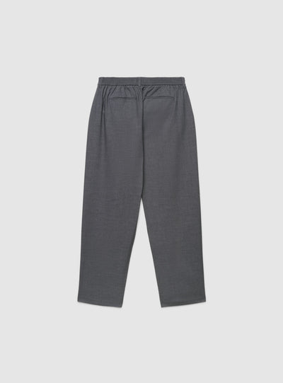 Pantaloni chino wide leg con pinces