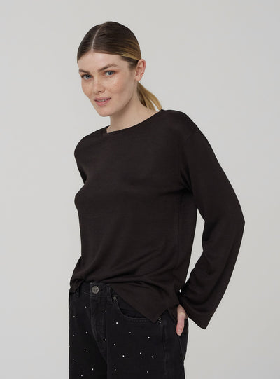 Maglia basic tinta unita