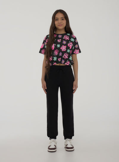 Lightweight sweatpants with drawstring