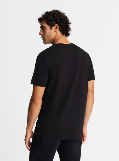 T-shirt con stampa lettering