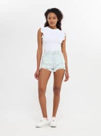 Pantalone Jeans Corto Zena Terranova
