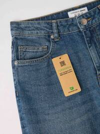 Pantalone Jeans Lungo Donna Terranova
