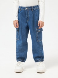 Pantalone Jeans Lungo Dziewczynka Terranova
