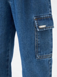 Pantalone Jeans Lungo Dziewczynka Terranova