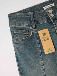 Pantalone Jeans Lungo Donna Terranova