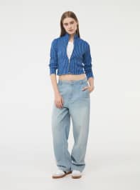 Pantalone Jeans Lungo Donna Terranova