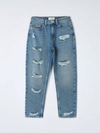 Pantalone Jeans Lungo Donna Terranova