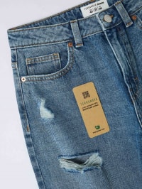 Pantalone Jeans Lungo Donna Terranova