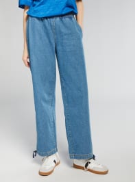 Pantalone Jeans Lungo Donna Terranova