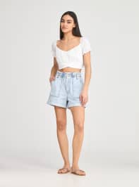 Short pants jeans Woman Terranova