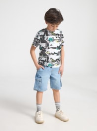 Pantalone Jeans Corto Bambino Kids