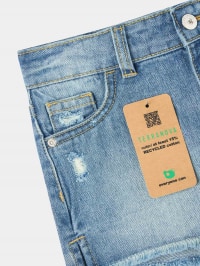 Jeans cortos Niña Terranova